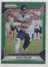 2016 Panini Prizm Green Prizm Zach Miller #19 5h9