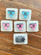 6 Pack GENUINE HP 02 Set Photo Ink Cartridge Lot Black Light Cyan Magenta NEW