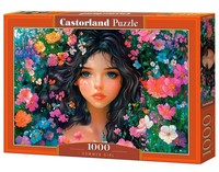 5904438105458 Puzzle 1000 Summer Girl Castor Castorland