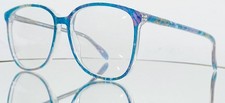 Vintage AUSTRALIAN OPTICAL CO. 1702 KELPIE eyeglasses Blue 56-18 PLASTIC RETRO