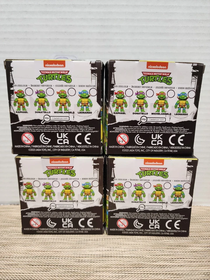 Teenage Mutant Ninja Turtles - JADA DIE-CAST METALFIGS all 4 turtles. - Image 3 of 3