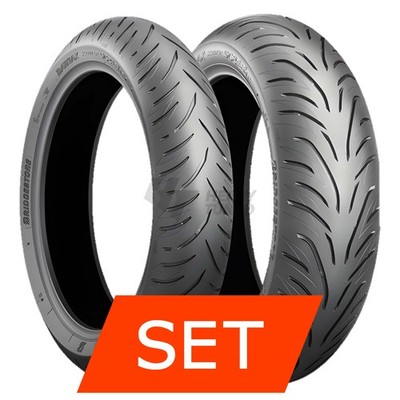 Reifenset Bridgestone Battlax Scooter 2 Rain für SYM (Sanyang) Maxsym 500