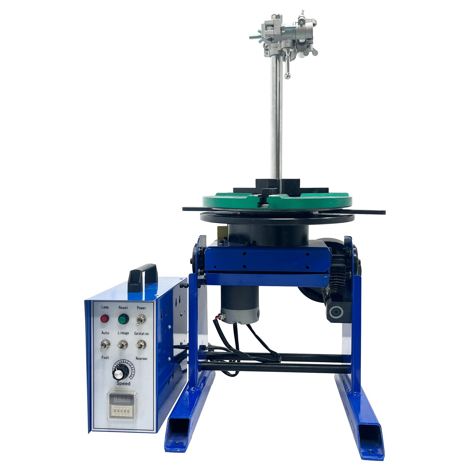 110V 30KG Welding Rotary Turntable Timer Rotary Welding Positioner 0-90 degrees