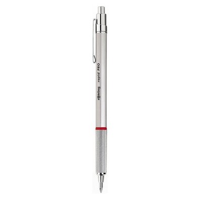 Precise Retractable Ballpoint Pen Full Metal Body Comfortable Grip Refillable