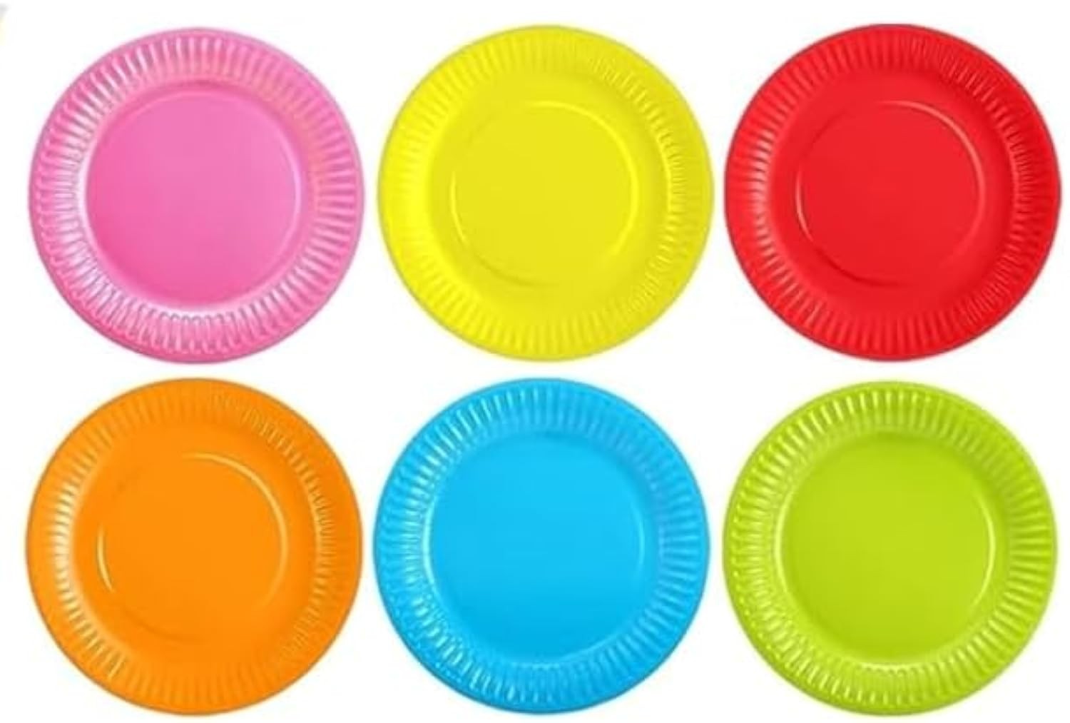 222 Pieces Disposable Paper Plates Party Tableware Set Balloons Cups Napkins