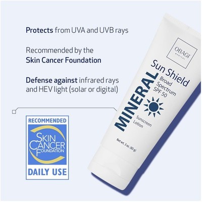 Obagi Sun Shield Hypoallergenic SPF 50 - Sheer Formula