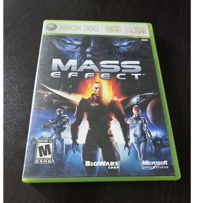 Mass Effect Xbox 360 w/ Case & Manual, M Rated, NTSC-U/C (US/CA) 2007