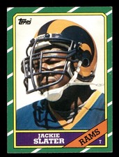 1986 Topps #85b Jackie Slater