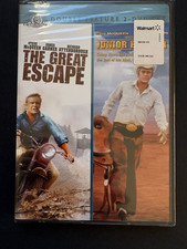 The Great Escape - Junior Bonner - Brand New Double Feature DVD - Steve McQueen