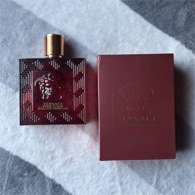 Versace Eros Flame Eau de Parfum Spray, 100 ml Regular Size Woody Scent