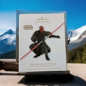 Sith Apprentice Darth Maul Hallmark Keepsake Ornament 2012 Star Wars Christmas