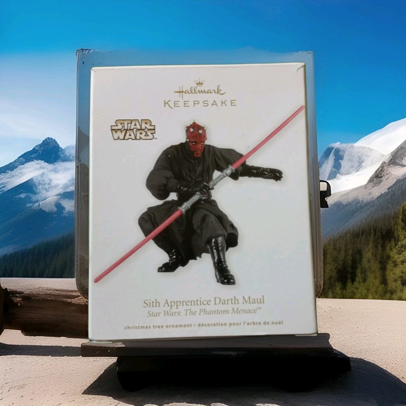Sith Apprentice Darth Maul Hallmark Keepsake Ornament 2012 Star Wars Christmas