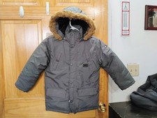Jacket Ecko Unltd Kids Youth Insulated Puffer Parka With Removable Hood Size 5