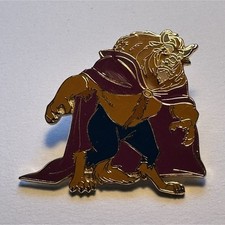 Disney Beauty & The Beast Beast Character Pin Single Post