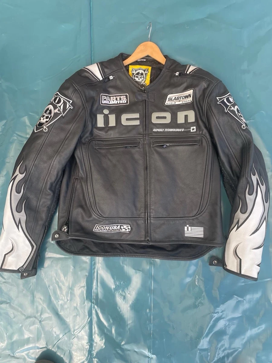 Icon Leather Outer Shell Coats, Jackets & Vests Motorcycle Jackets