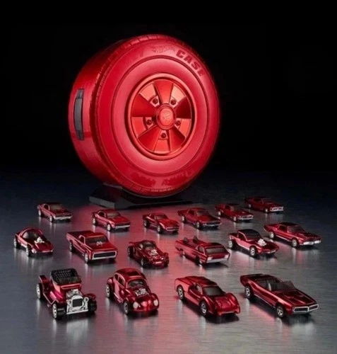 HOT WHEELS Original 16 Rally Case RLC 80th Anniversary 2025 Set IN HAND