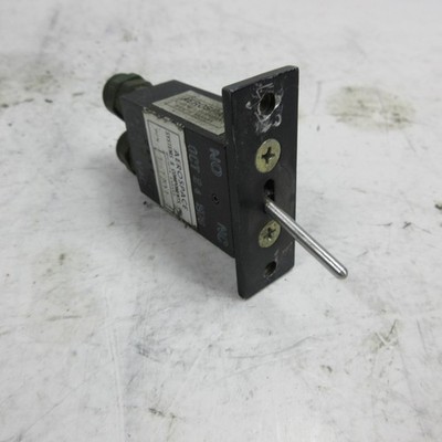 Valve Toggle Manuel Dump Aerospace Systems & Components 2101701-2