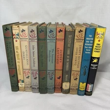 Lot of 11 Vtg 1950’s Landmark Children's History Books Random House Hardcover