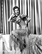 AVA GARDNER - 1940s Film Actress 💜 8x10 Publicity Photo - Hollywood Glamour