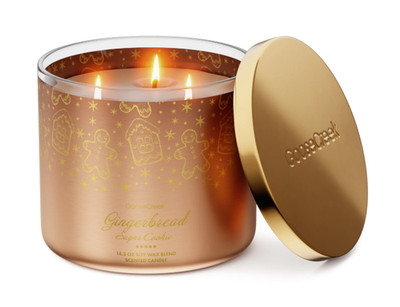 Goose Creek Candle Co 3-Wick Candle~ Gingerbread Sugar Cookie