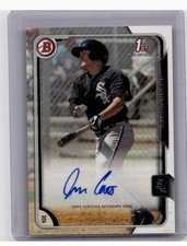 2015 Bowman Jason Coats Prospect Auto #PA-JC Baseball Chicago White Sox