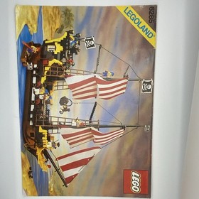 LEGO 6285 Black Seas Barracuda Pirates restored, 100% Complete w/ instructions