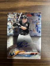 2018 Topps Chrome - Rookie Autographs Garrett Cooper #RA-GC (AU, RC) MLB Card