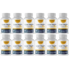 Liver Health RX Formula Supplement Pure Health - 12 Pack 720 Capsules