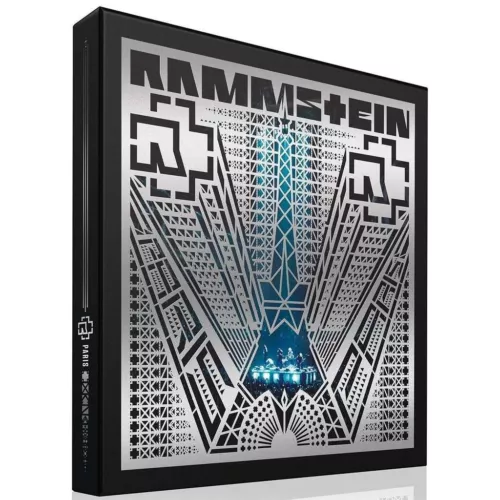 RAMMSTEIN PARIS Deluxe Box Set 4x LP Blue Vinyl, 2 CD, 1 Blu-Ray etc... Mint