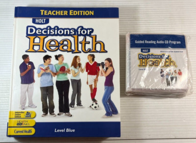 Holt Decisions for Health Level Blue 8th Grade Student - Teacher Bundle ...