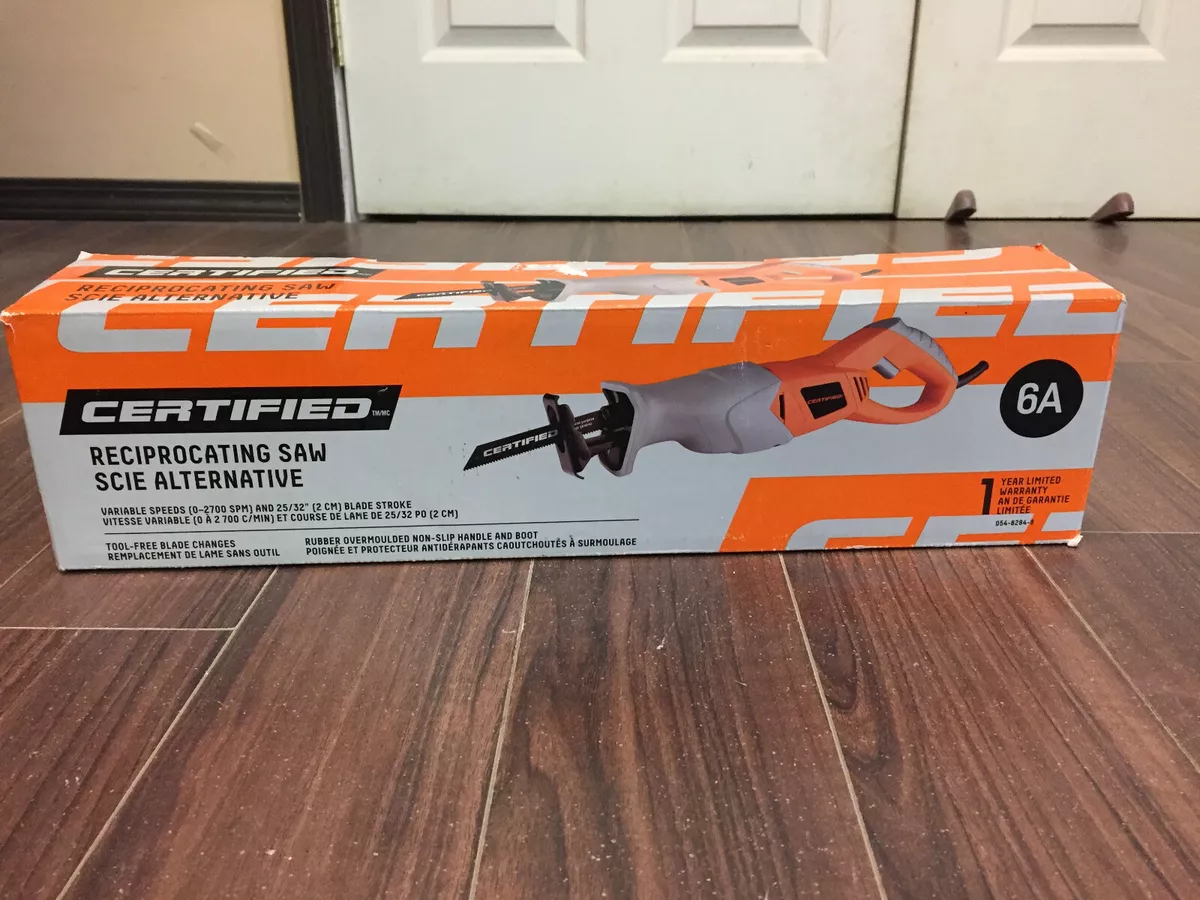Certified Reciprocating Saw