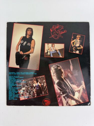 Aerosmith When The Lightning Strikes Pharting Pharoah Vinyl RARE - Picture 2 of 5