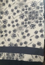 Ed Hardy Christian Audigier DUVET Bed Cover blue white Full Queen Size