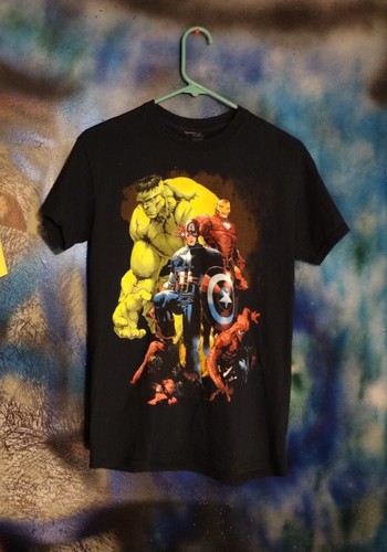 Avengers Hulk Cap Tony Spidey Small