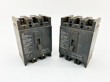 Lot of 2 Westinghouse MCP03150R Circuit Breaker 15A 3P 600V