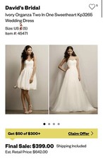 david's bridal mini bride dresses Bridesmaid Dresses David's Bridal Little White Dress David's Bridal White Short Dresses New Arrivals