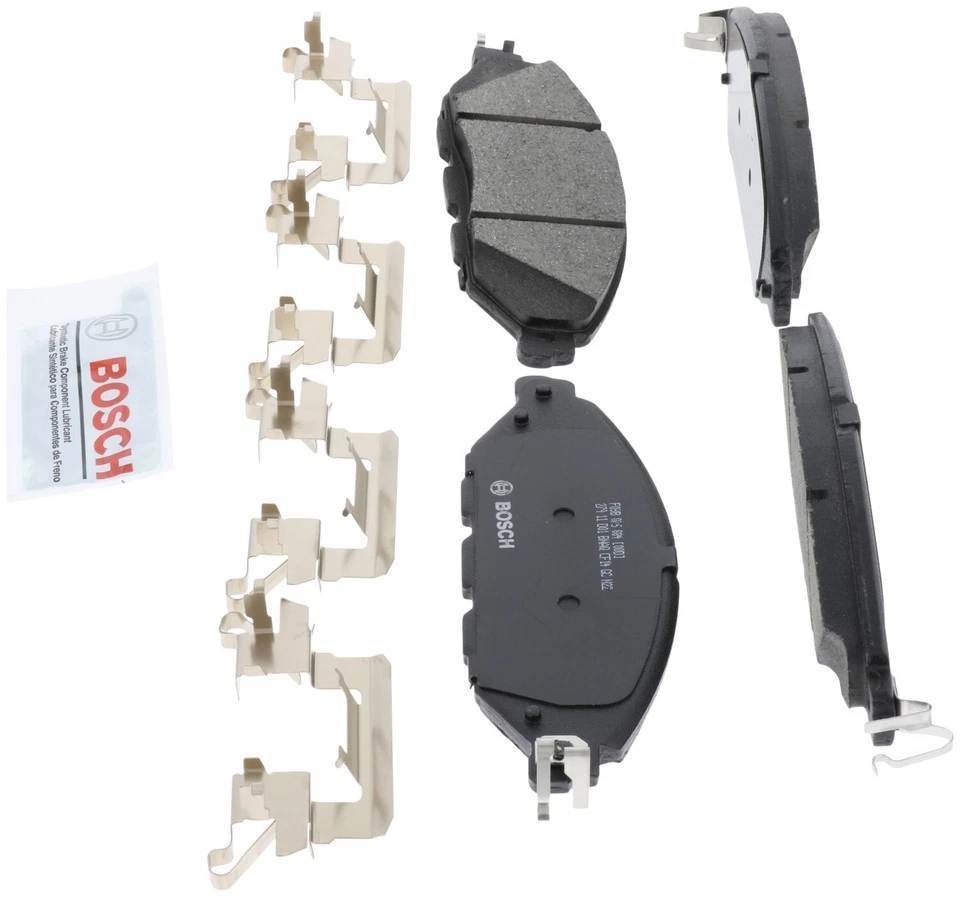 Pastilhas de freio dianteiras Bosch QuietCast cerâmica para 2013 INFINITI JX35 - Imagem 2 de 4