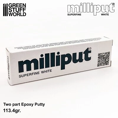 Milliput Standard Blanc Super Fine - 113gr. - Mastic et Pâte époxy
