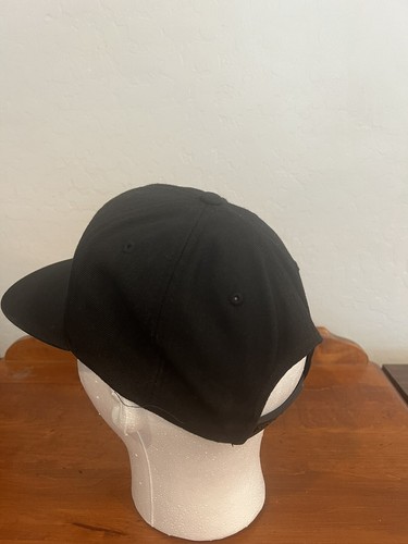 Vital 4U Energy Black Snapback Hat Structured Wool Cap Dad Hat - Picture 7 of 12