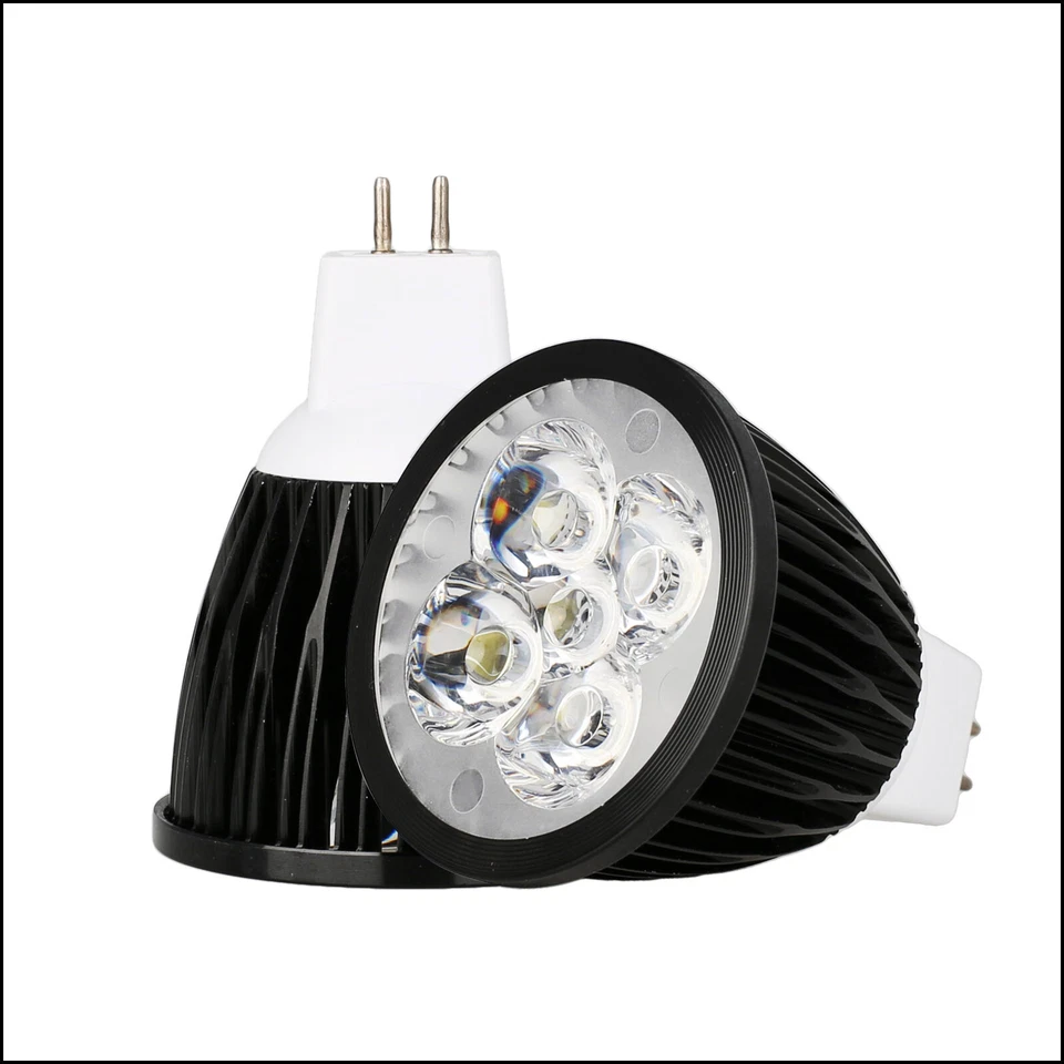 Dimmable E27 LED SpotLight Bulbs GU10 MR16 E14 GU5.3 9W 12W 15W Lamp 220V 12V RK - Image 2 of 4
