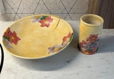 Vintage E Radford Hand Painted Bowl