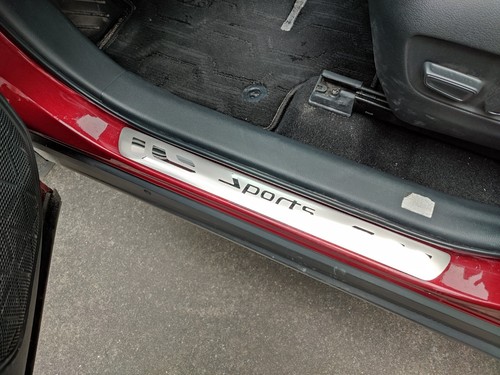 Para accesorios Dacia Duster 2013 2020 protector de alféizar de puerta placa rayada 6002769535544 | eBay