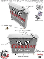2 Row Discount Champion Radiator for 1960 1961 1962 1963 1964 Buick