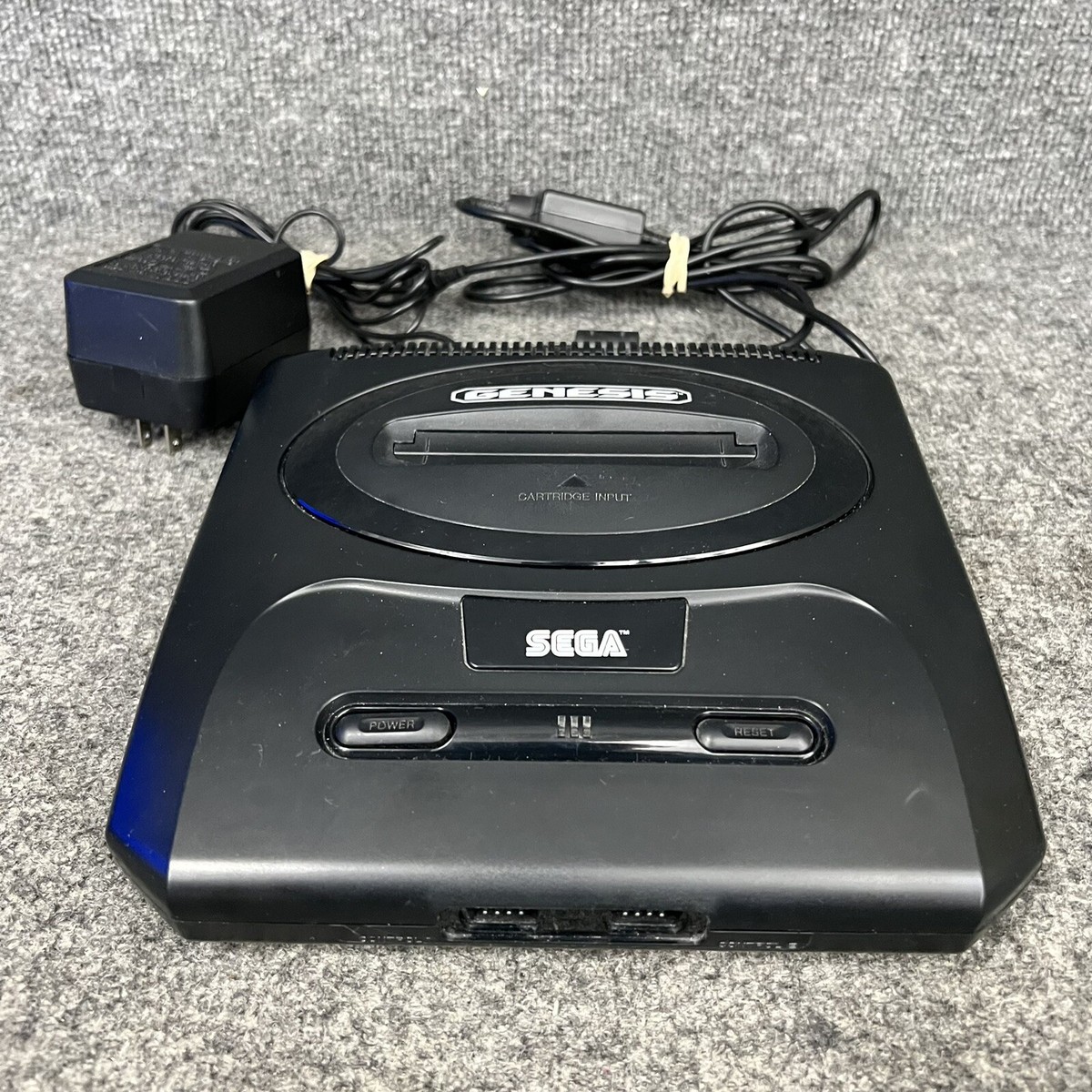 Sega Genesis Console System Bundle W/3 Controllers, 6 Games, Power