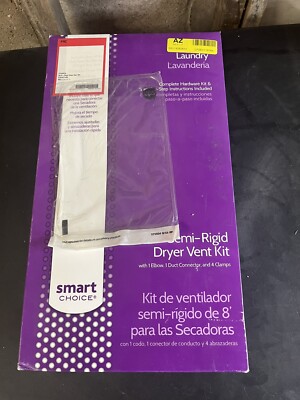 Smart Choice Semi Rigid 8' Dryer Vent Kit