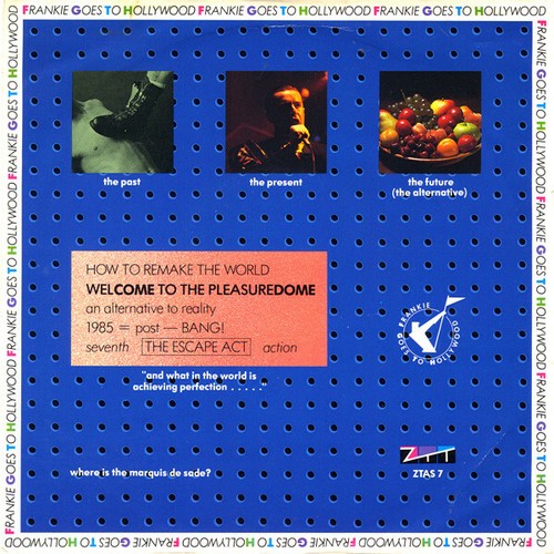 FRANKIE GOES TO HOLLYWOOD Welcome to Pleasuredome - 7"