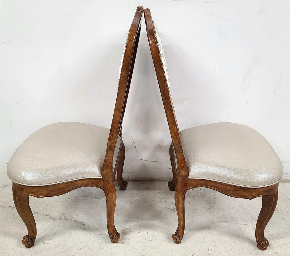 (6) French Provincial Cane Dining Chairs by CENTURY FURNITURE - Image 4 of 4