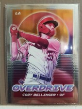 Cody Bellinger 2021 Chronicles Baseball OVERDRIVE card #19 Los Angeles