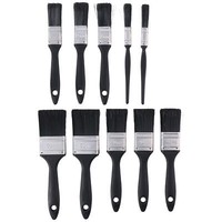 10-Tlg. Maler Pinsel Set Malerpinsel Flachpinsel Lackierpinsel Pinselset Lasur