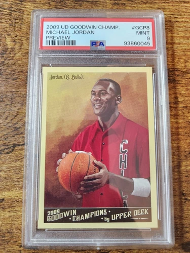2009 UD Goodwin Champions Michael Jordan Preview PSA 9 Mint #GCP-8 Chicago Bulls